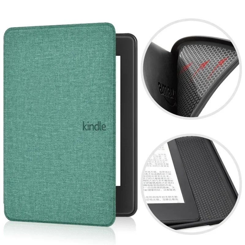 Силіконовий чохол TPU для Kindle Paperwhite 12 (2024) 7″ — Зелений