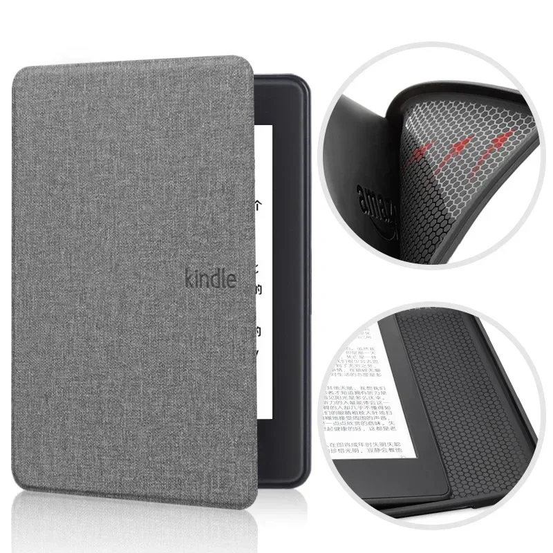 Силіконовий чохол TPU для Kindle Paperwhite 12 (2024) 7″ — Сірий