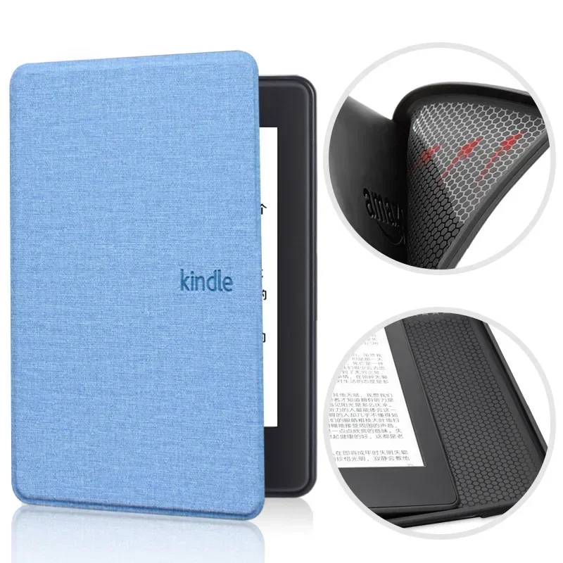Силіконовий чохол TPU для Kindle Paperwhite 12 (2024) 7″ — Блакитний
