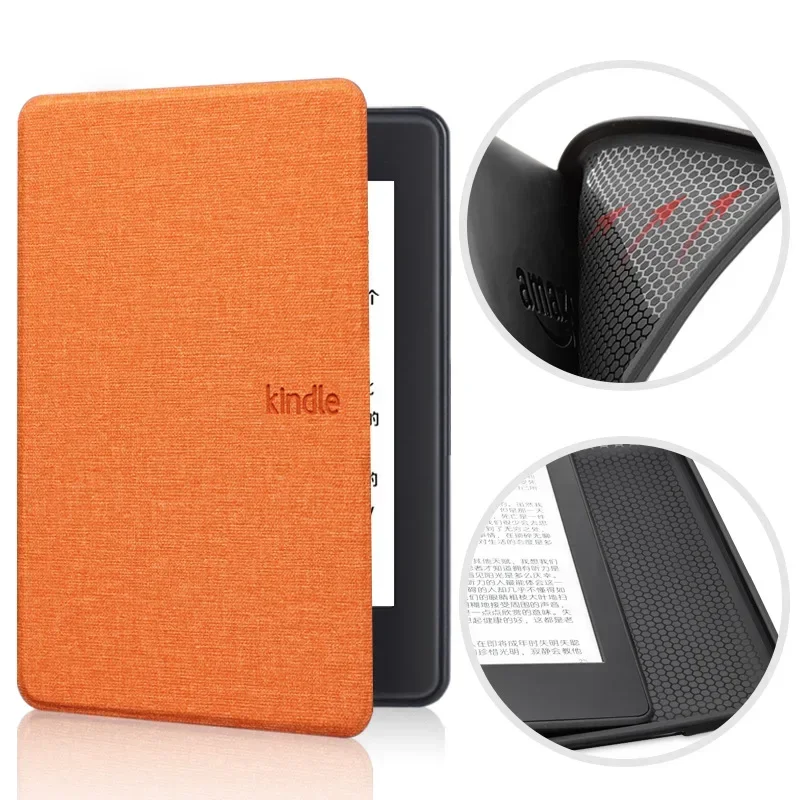 Силіконовий чохол TPU для Kindle Paperwhite 12 (2024) 7″ — Помаранчевий